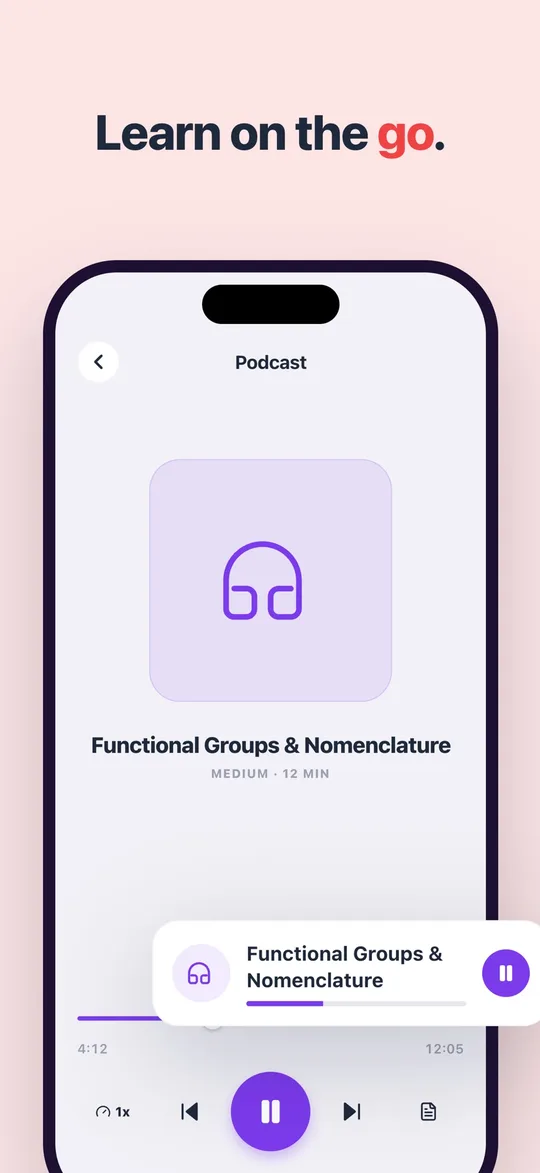 Podcast player